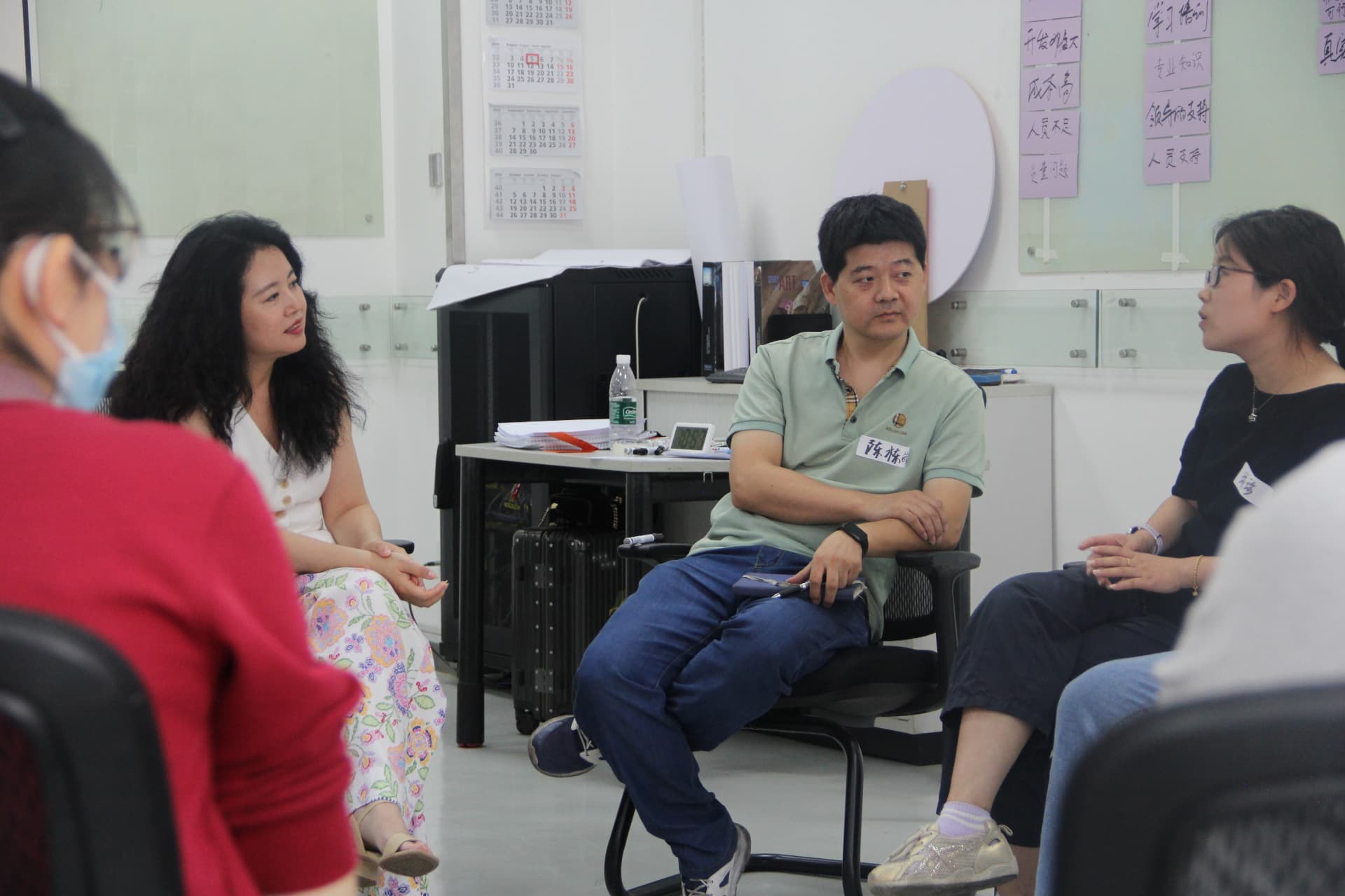 Leadership workshop facilitated by 8C Consulting