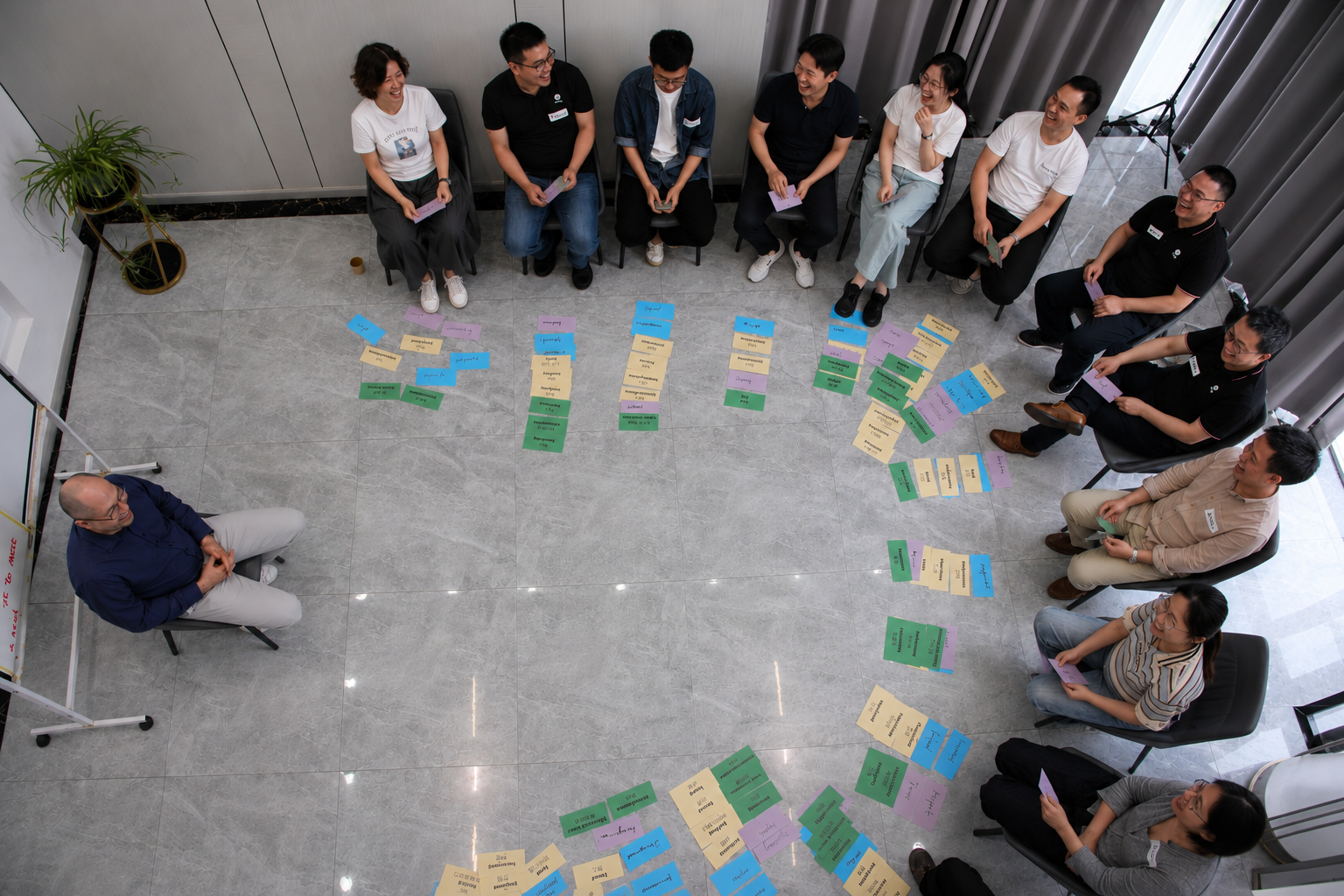 Leadership workshop facilitated by 8C Consulting