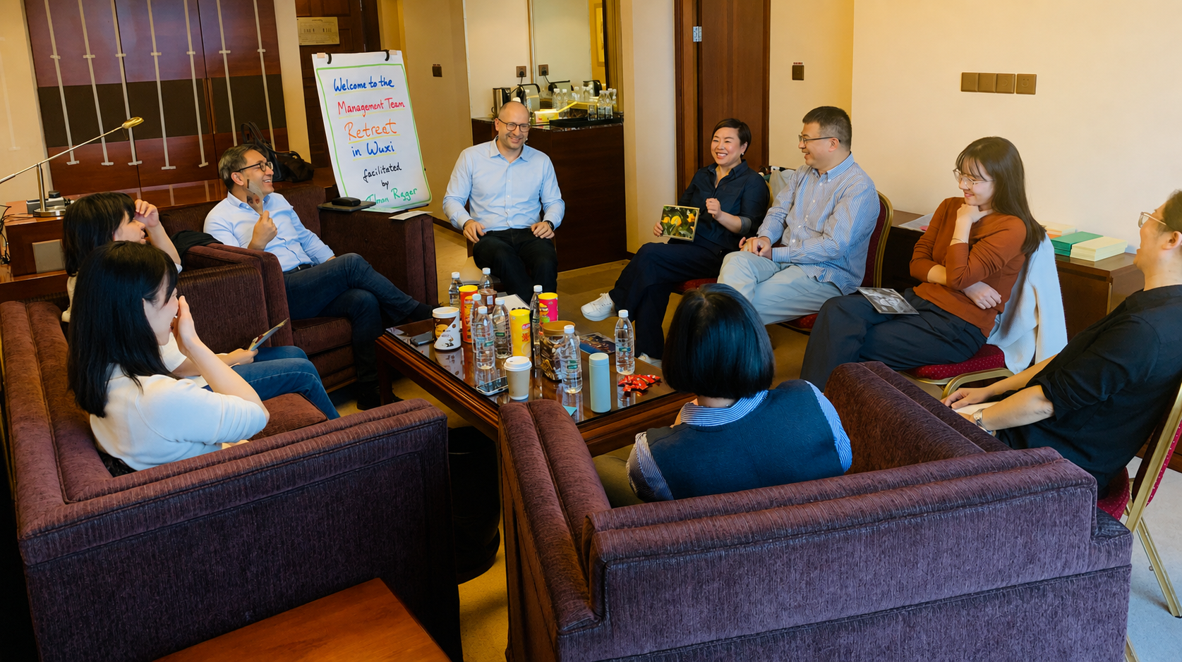 Leadership workshop facilitated by 8C Consulting